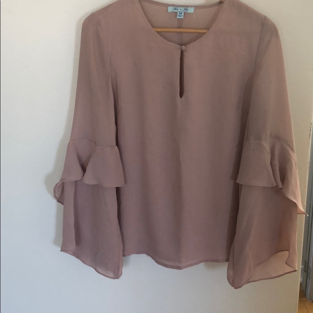 Bell Sleeve Blouse